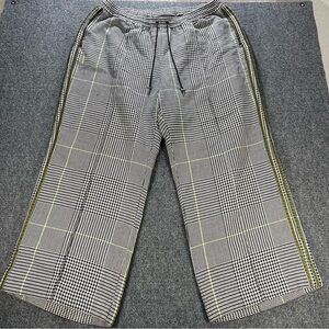 Adidas x Ivy Park Halls of Ivy Suit Pants Grey/Black, 2X Houndstooth Pattern